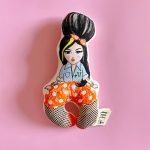 Tambour battant - hochet coton bio Gots