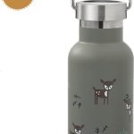 FRESK - Gourde Isotherme en acier inoxydable - deer olive