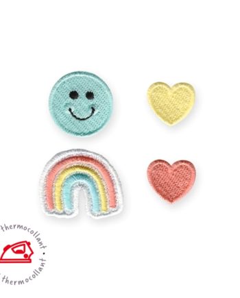 STUDIO ALICE B - Patch Thermocollant - « PACK RAINBOW (rainbow)"