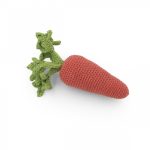 MYUM | LA CAROTTE - HOCHET POUR BÉBÉ EN COTON BIO