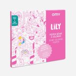 OMY | LILY - Poster géant à colorier