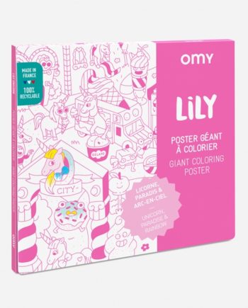 OMY | LILY - Poster géant à colorier