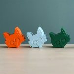 BLAFRE snack box 1 compartiment - Renard - Vert foncé