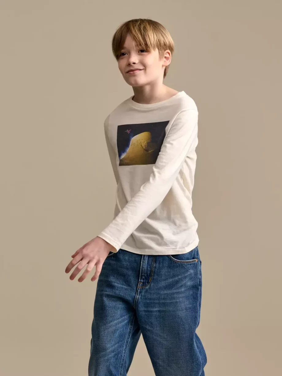 BELLEROSE | KENNO T-SHIRT VINTAGE WHITE