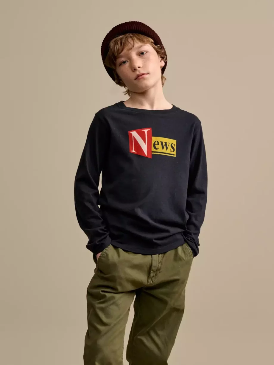 BELLEROSE | KENNO T-SHIRT NAVY