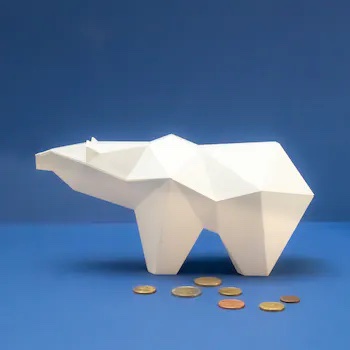 COQ EN PÂTE | 
Koguma Tirelire Polar Bear