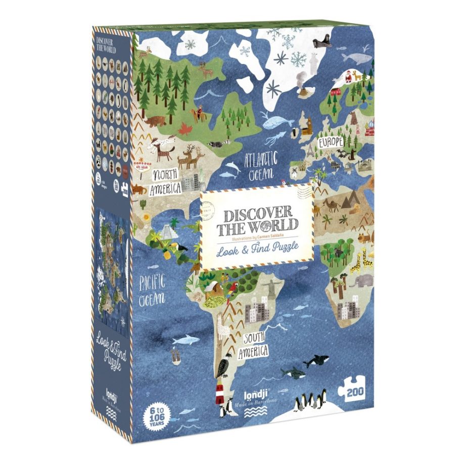 LONDJI | DISCOVER THE WORLD PUZZLE | 6+