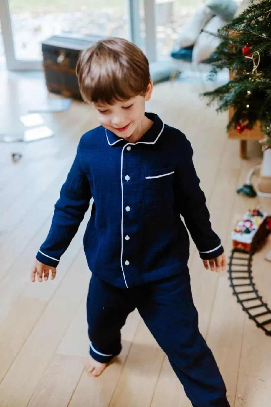 JOMARINE | PYJAMA ALEXANDRE – Marine