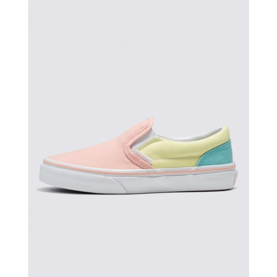 VANS | VN0A5kxmjbw1 CLASSIC SLIP-ON PASTEL BLOCK (du 27 au 34)