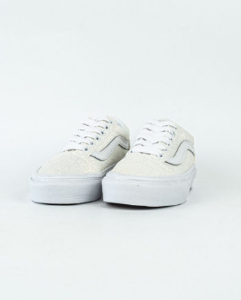 VANS | VN0005WVWHT1 OLD SKOOL GLITTER WHITE (du 29 au 34)