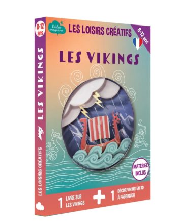 L'ATELIER IMAGINAIRE - Kit créatif "Les vikings" 8+