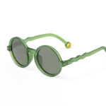 OLIVIOandCO | lunettes de soleil 5-12ans - rond - Olive green