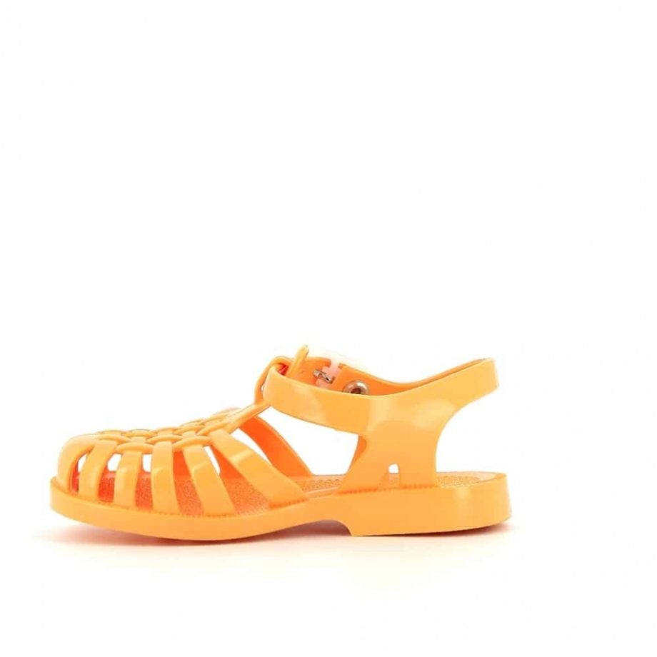 MÉDUSE | sandales SUN orange pêche