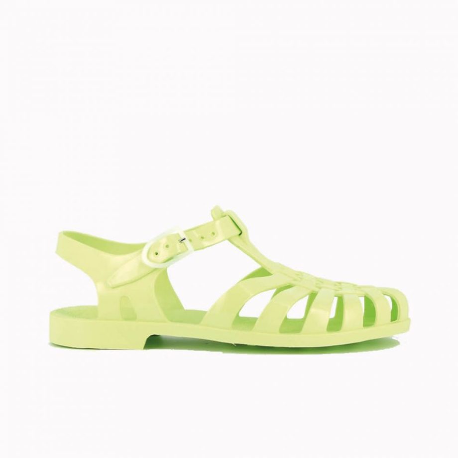 MÉDUSE | sandales SUN vert tendre