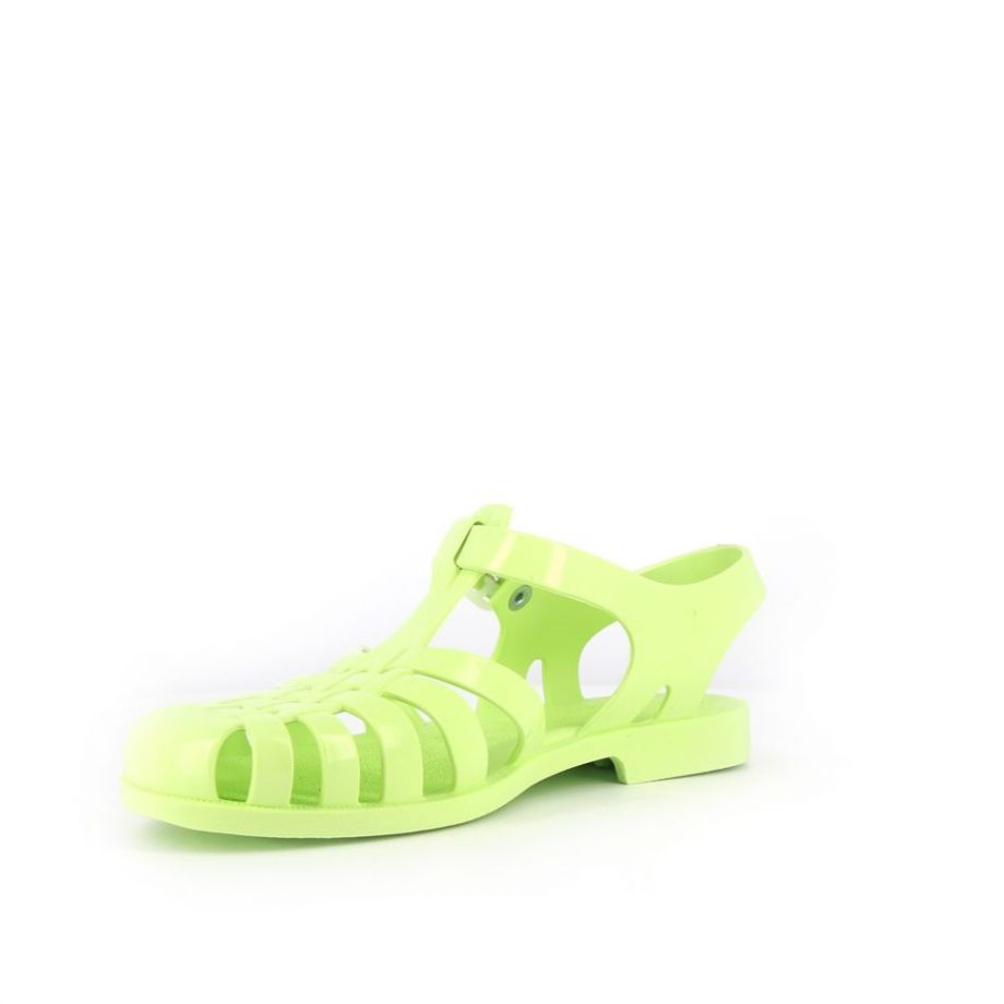 MÉDUSE | sandales SUN vert tendre