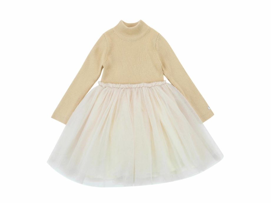 DONSJE | Lotus Dress BISCUIT