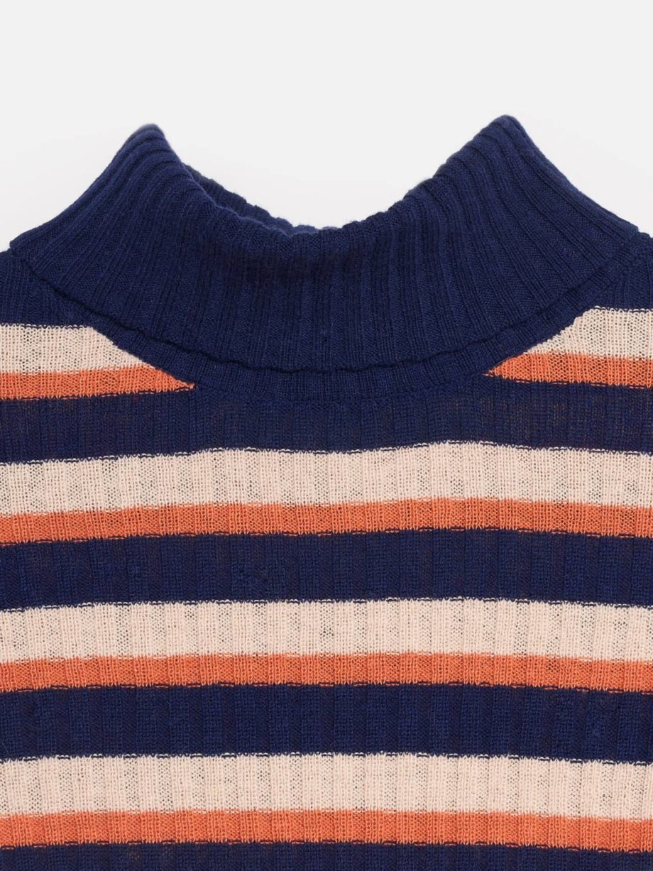 BELLEROSE | gouly pull laine coton bleu