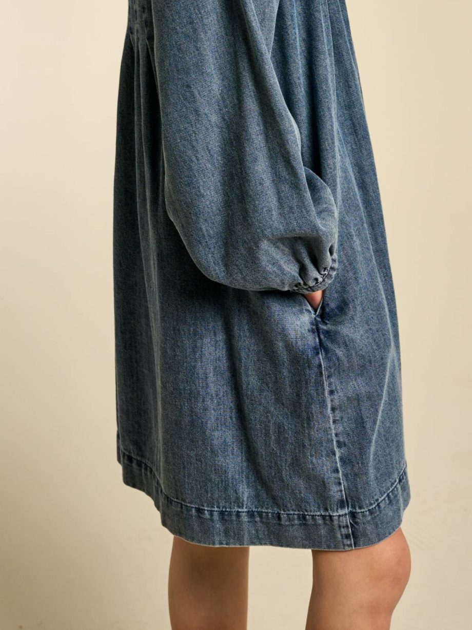 BELLEROSE | ROBE POKON BLEU DENIM