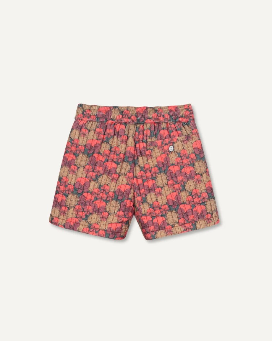 Holi and Love | short matelassé ROMY orange flora