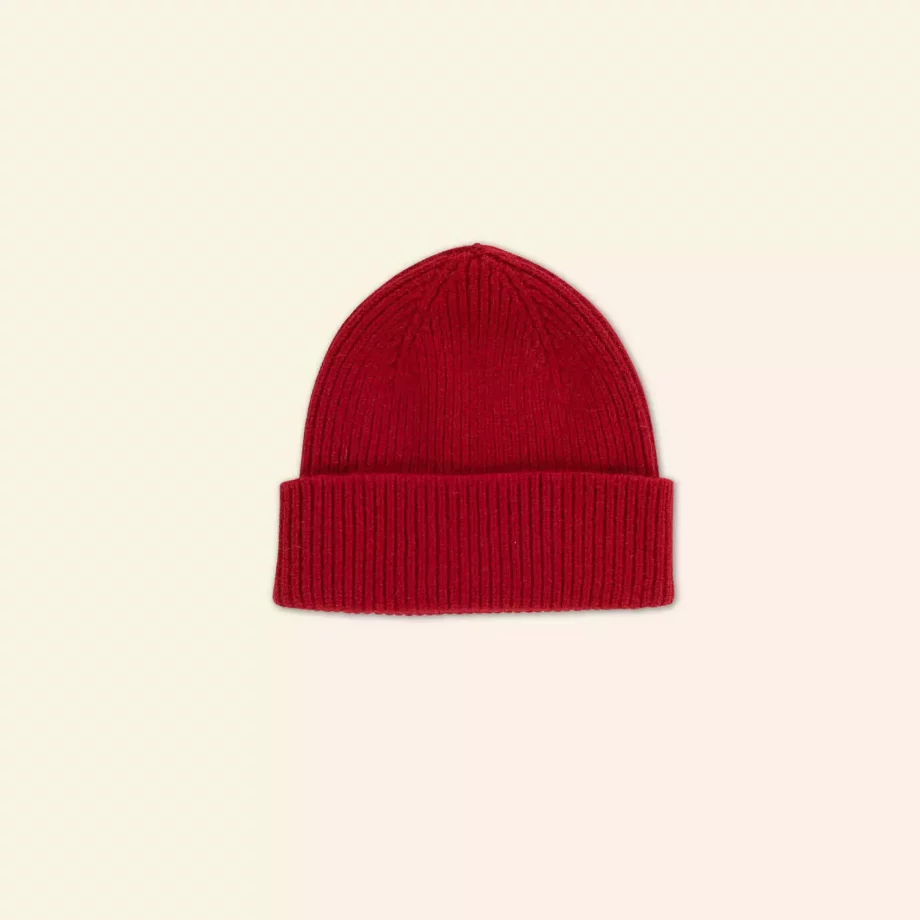 LE BONNET AMSTERDAM | BONNET - BEANIE framboise