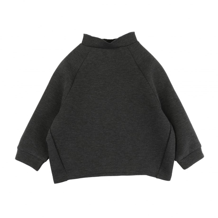 DONSJE | Issi Sweater dark grey Melange