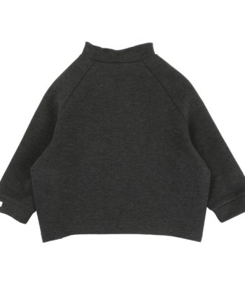 DONSJE | Issi Sweater dark grey Melange