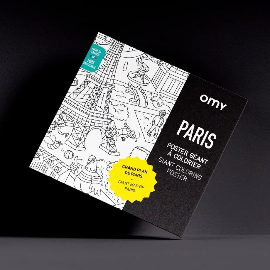 OMY | PARIS - POSTER GÉANT