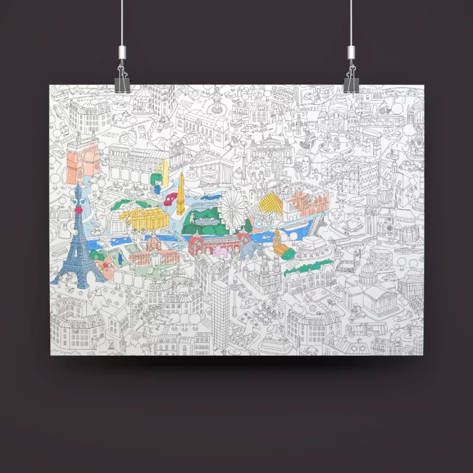 OMY | PARIS - POSTER GÉANT