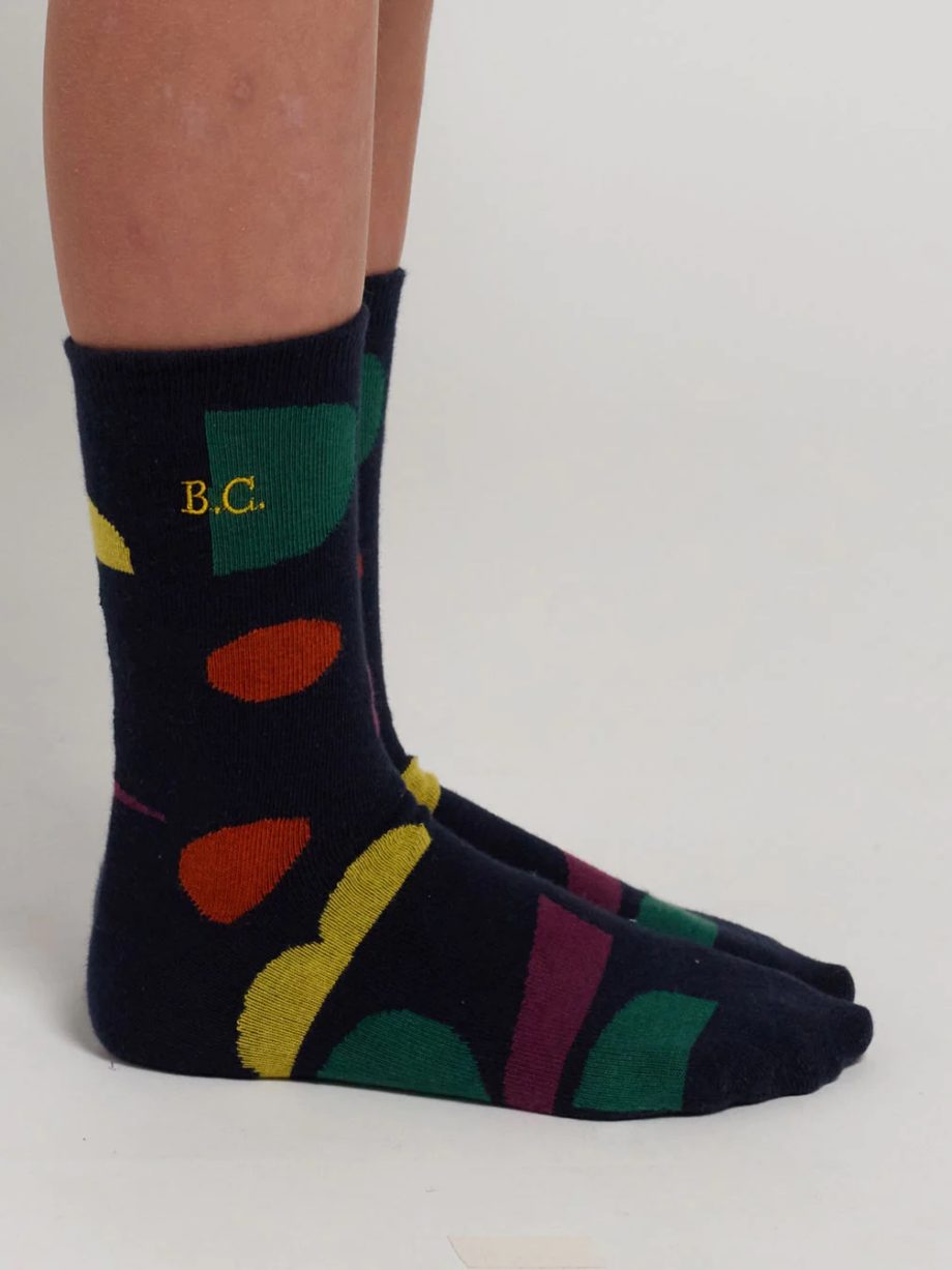 BOBO CHOSES | MULTICOLOR SHAPES LONG SOCKS