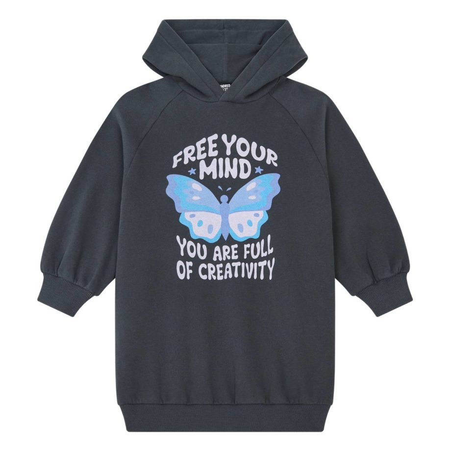 HUNDRED PIECES | ROBE HOODIE COTON BIO