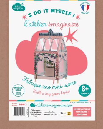 L’ATELIER IMAGINAIRE | Kit Serre Végétale à fabriquer - Kit bricolage/activité