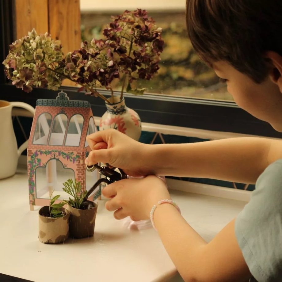 L’ATELIER IMAGINAIRE | Kit Serre Végétale à fabriquer - Kit bricolage/activité