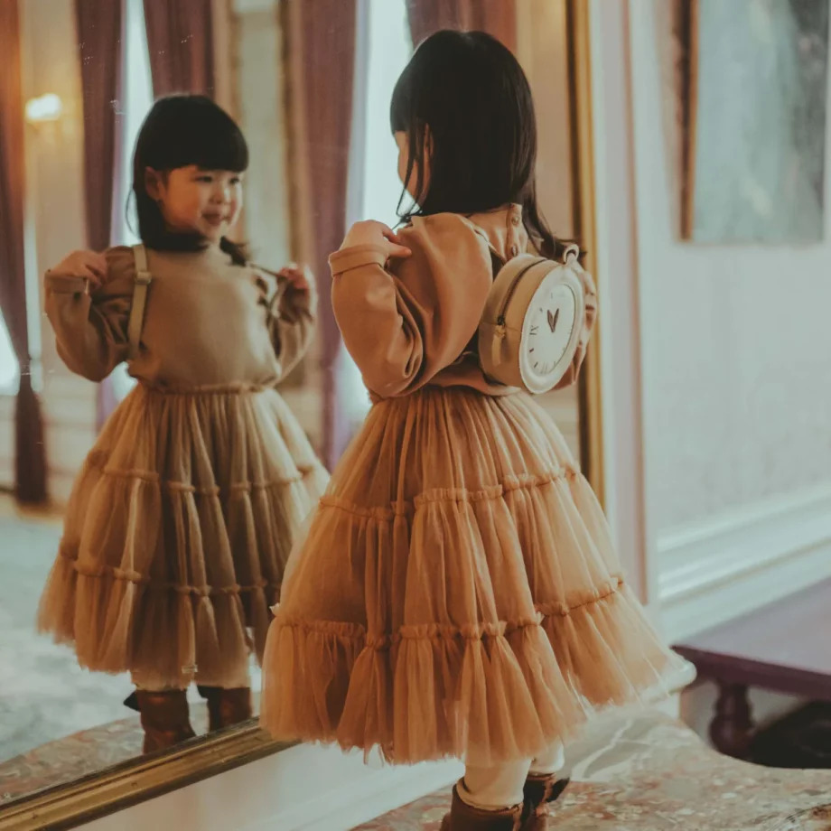 DONSJE | TESS SKIRT Clay Metallic