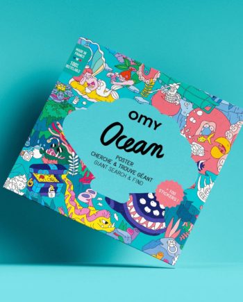 OMY OCÉAN poster cherche et trouve géant