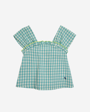 BOBO CHOSES | Vichy woven top