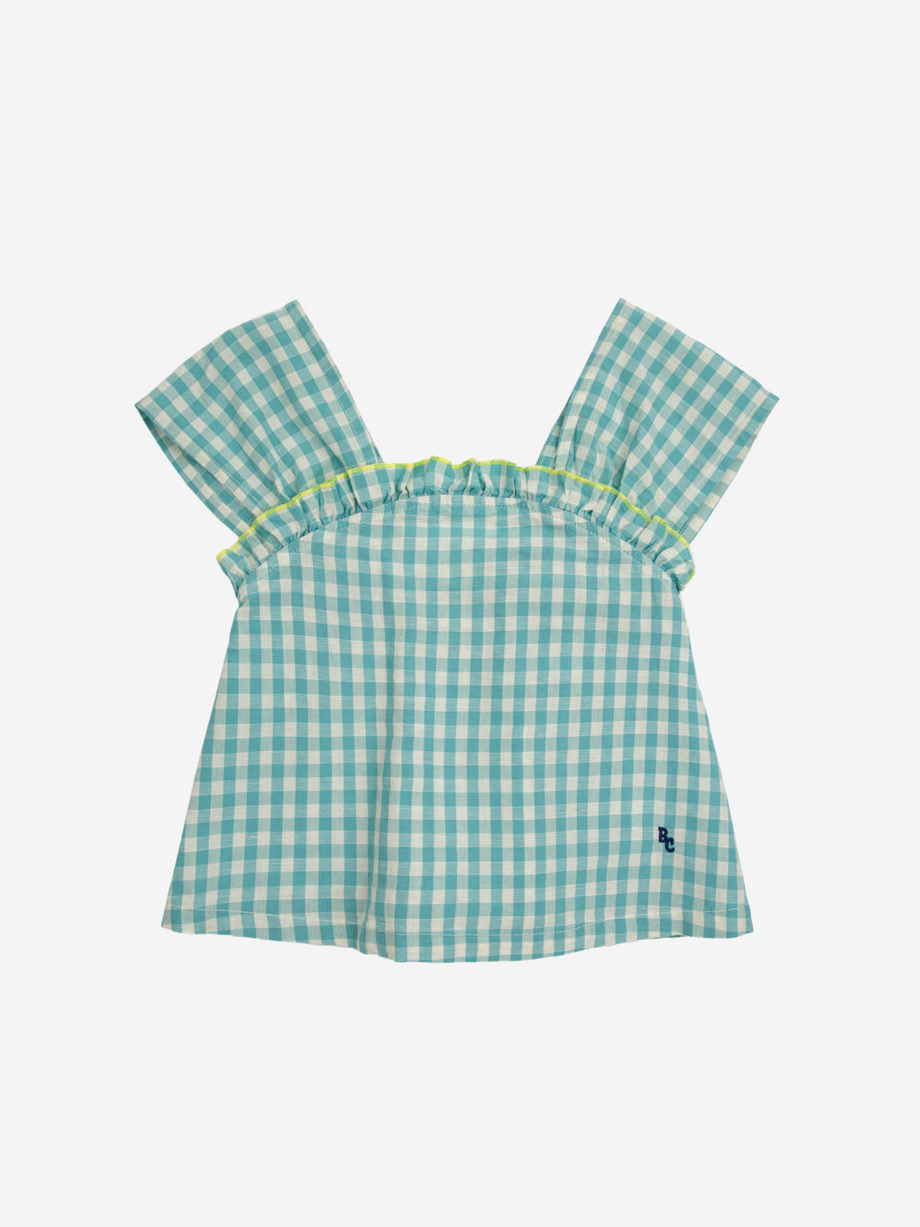 BOBO CHOSES | Vichy woven top