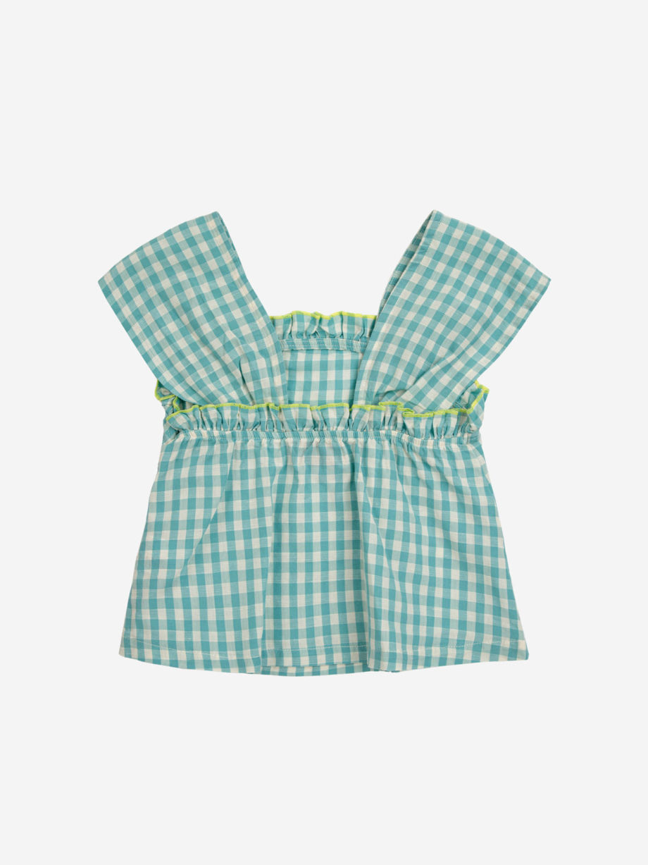 BOBO CHOSES | Vichy woven top