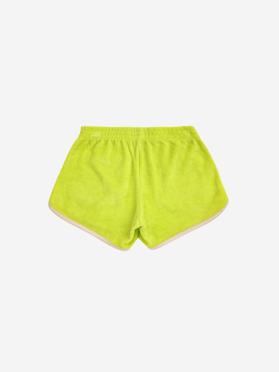 BOBO CHOSES | Green terry shorts LIGHT GREEN