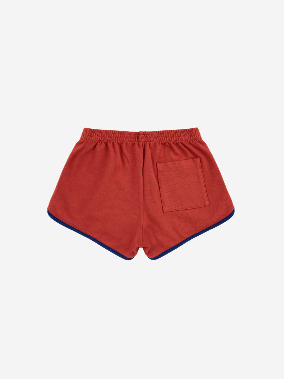 BOBO CHOSES | Bobo Choses Circle shorts BURGUNDY RED