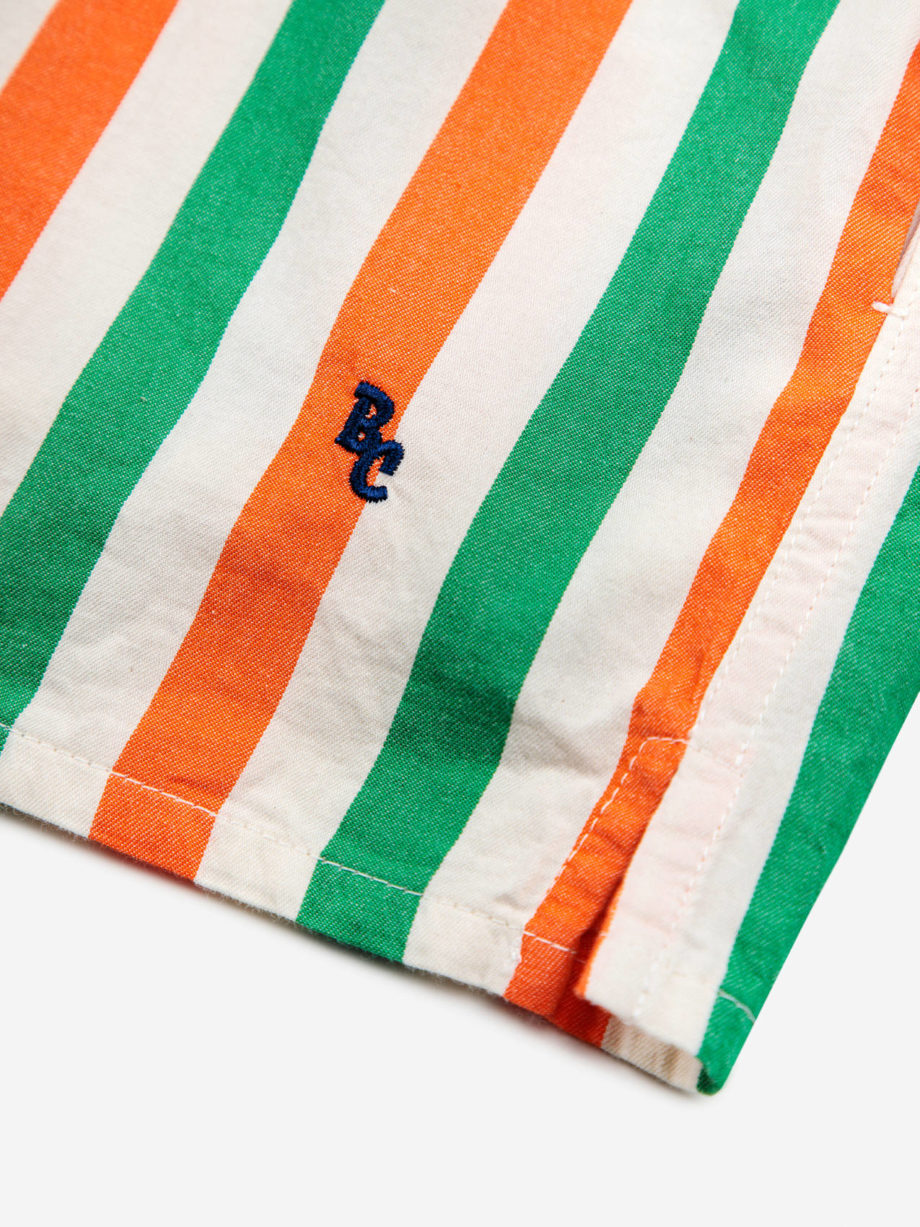 BOBO CHOSES | Vertical Stripes woven shorts MULTICOLOR
