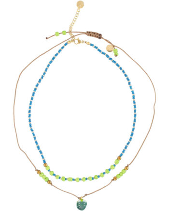 PIUPIUCHICK | necklaces | green & blue