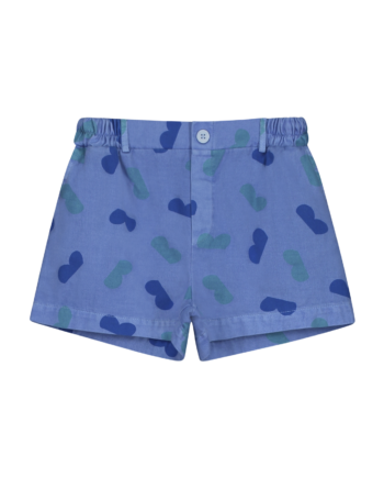 BONMOT | Short allover halfs Mid Blue