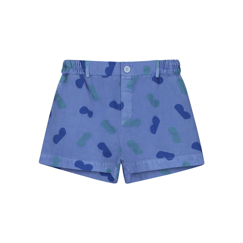 BONMOT | Short allover halfs Mid Blue