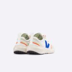 VEJA | CANARY ELASTIC LACES ALVEOMESH WHITE INDIGO