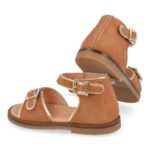 OCRA | SANDALE camoscio cuoio D065