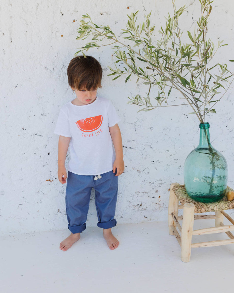 BUHO BARCELONA | CASUAL PANTS BLUE STONE
