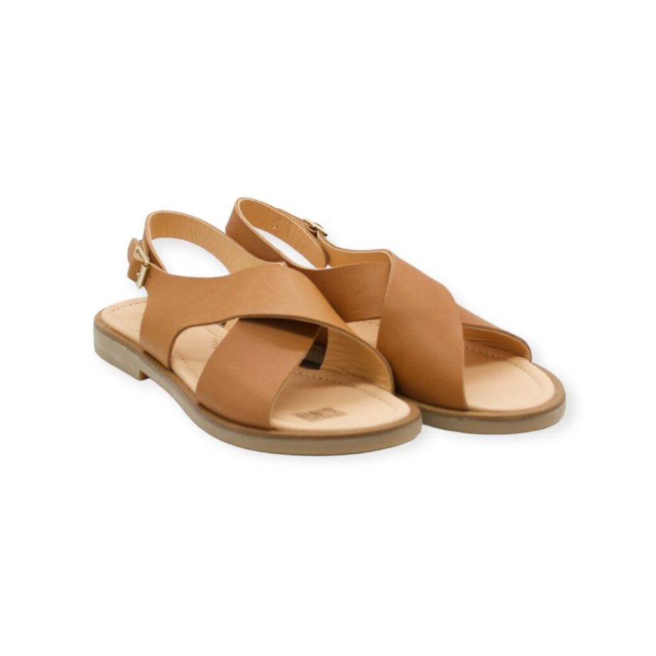 OCRA | SANDALES OPHIS CAYENNE CUIR NATUREL D446
