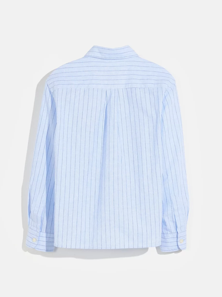 BELLEROSE | CHEMISE GULIAN BLUE STRIPE A