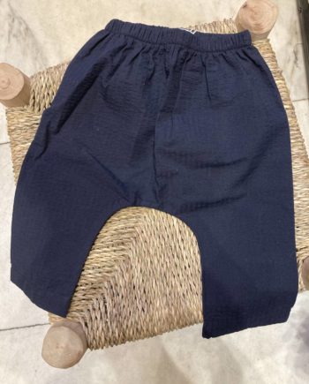 PEQUEÑO TOCON | PANTALON SAROUEL BLEU MARINE 6014