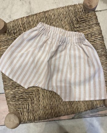 PEQUEÑO TOCON | SHORT LIGNÉ ÉCRU 6015